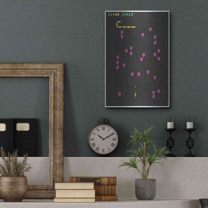 Luxe Metal Art 'Beer Snake' by JJ Brando, Metal Wall Art,12x16