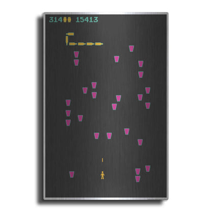 Luxe Metal Art 'Beer Snake' by JJ Brando, Metal Wall Art