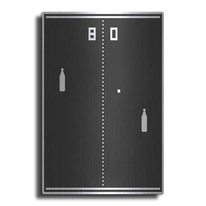 Luxe Metal Art 'New Pong' by JJ Brando, Metal Wall Art