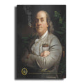 Luxe Metal Art 'Ben's Cigar' by JJ Brando, Metal Wall Art