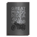 Luxe Metal Art 'Great Minds' by JJ Brando, Metal Wall Art