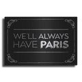 Luxe Metal Art 'Have Paris' by JJ Brando, Metal Wall Art