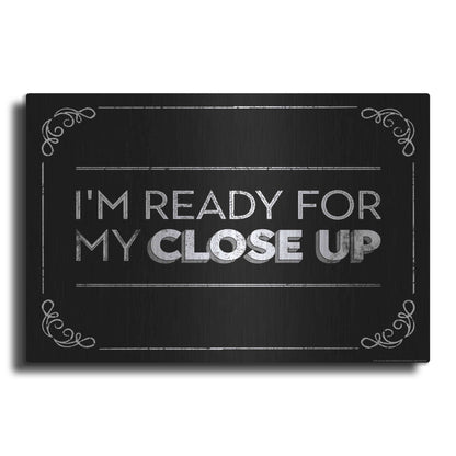 Luxe Metal Art 'Close Up' by JJ Brando, Metal Wall Art