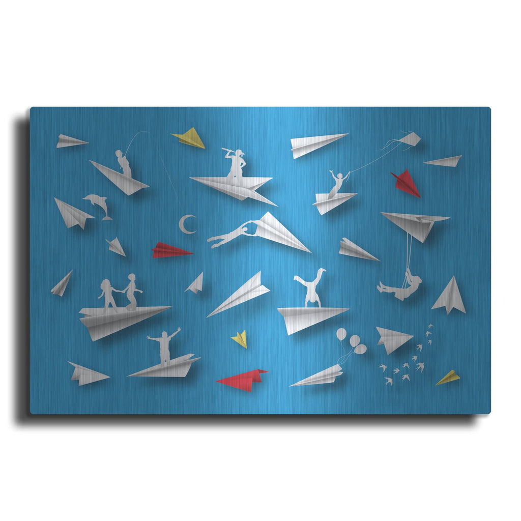 'Paper Planes' – Metal Wall Art