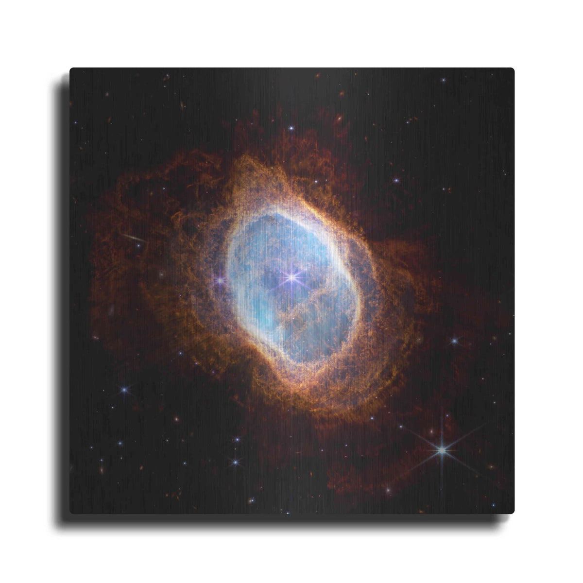 'Southern Ring Nebula' by NASA Space Photos – Metal Wall Art