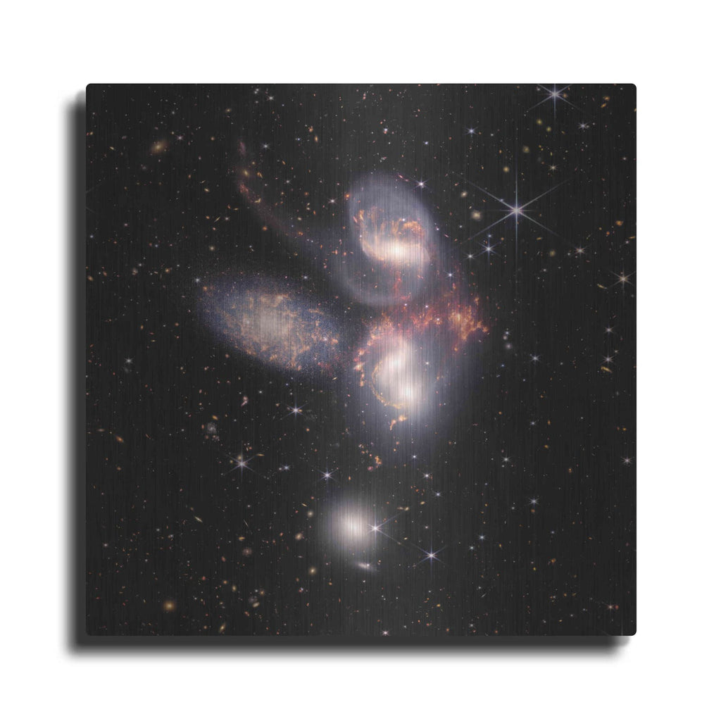 'Stephan's Quintet 2' by NASA Space Photos – Metal Wall Art