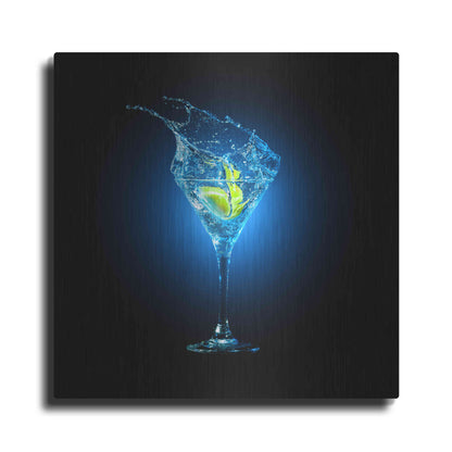 Luxe Metal Art 'Aviation Splash' by Epic Portfolio, Metal Wall Art