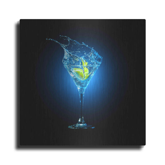 Luxe Metal Art 'Aviation Splash' by Epic Portfolio, Metal Wall Art