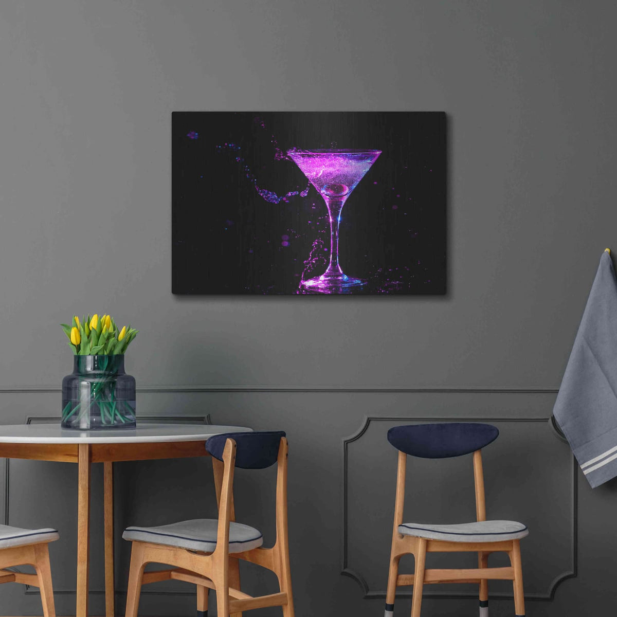 'Aviation' by Luxe Metal Portfolio – Metal Wall Art, 36x24 room view