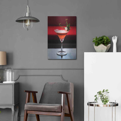 Luxe Metal Art 'Cocktails' by Epic Portfolio, Metal Wall Art,16x24