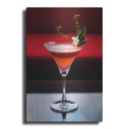 Luxe Metal Art 'Cocktails' by Epic Portfolio, Metal Wall Art