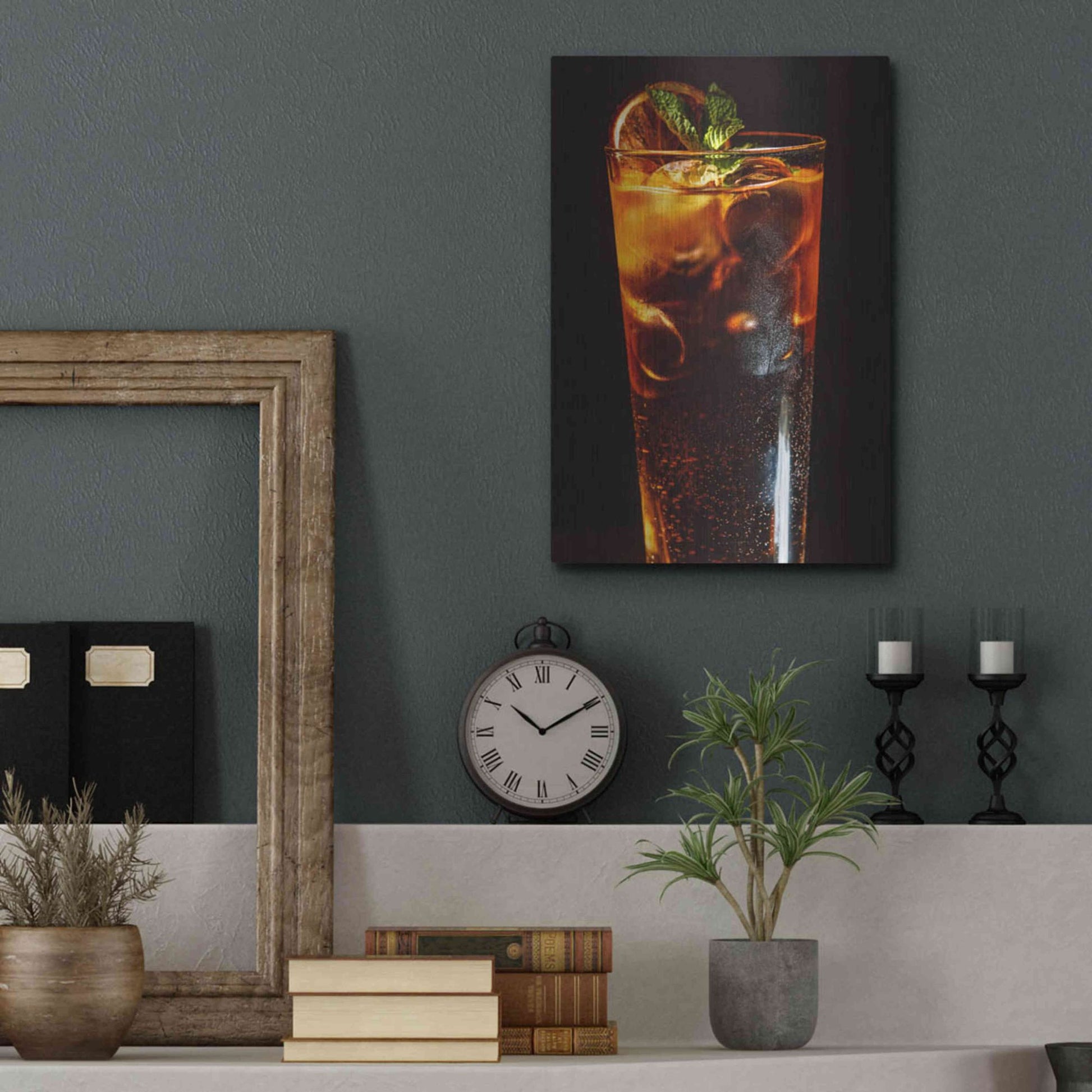 Luxe Metal Art 'Cuba Libre' by Epic Portfolio, Metal Wall Art,12x16