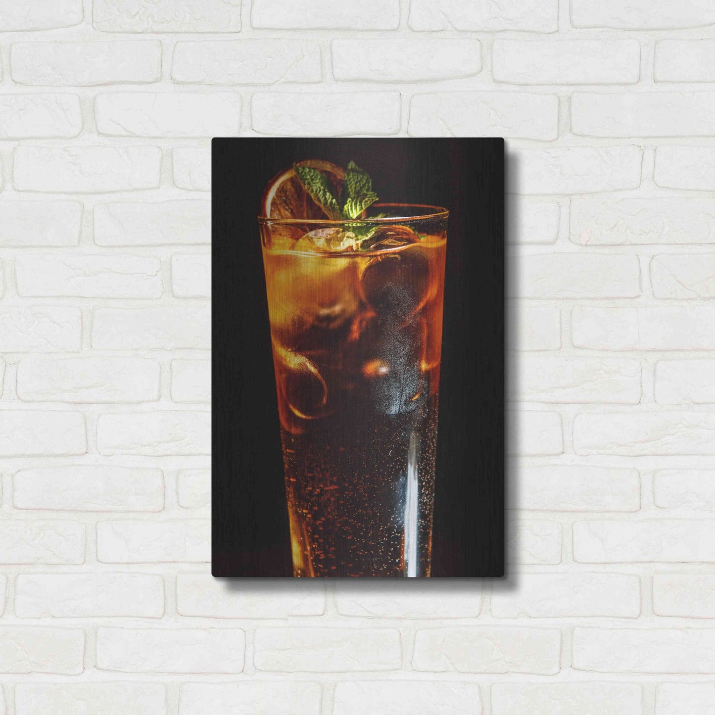 Luxe Metal Art 'Cuba Libre' by Epic Portfolio, Metal Wall Art,16x24