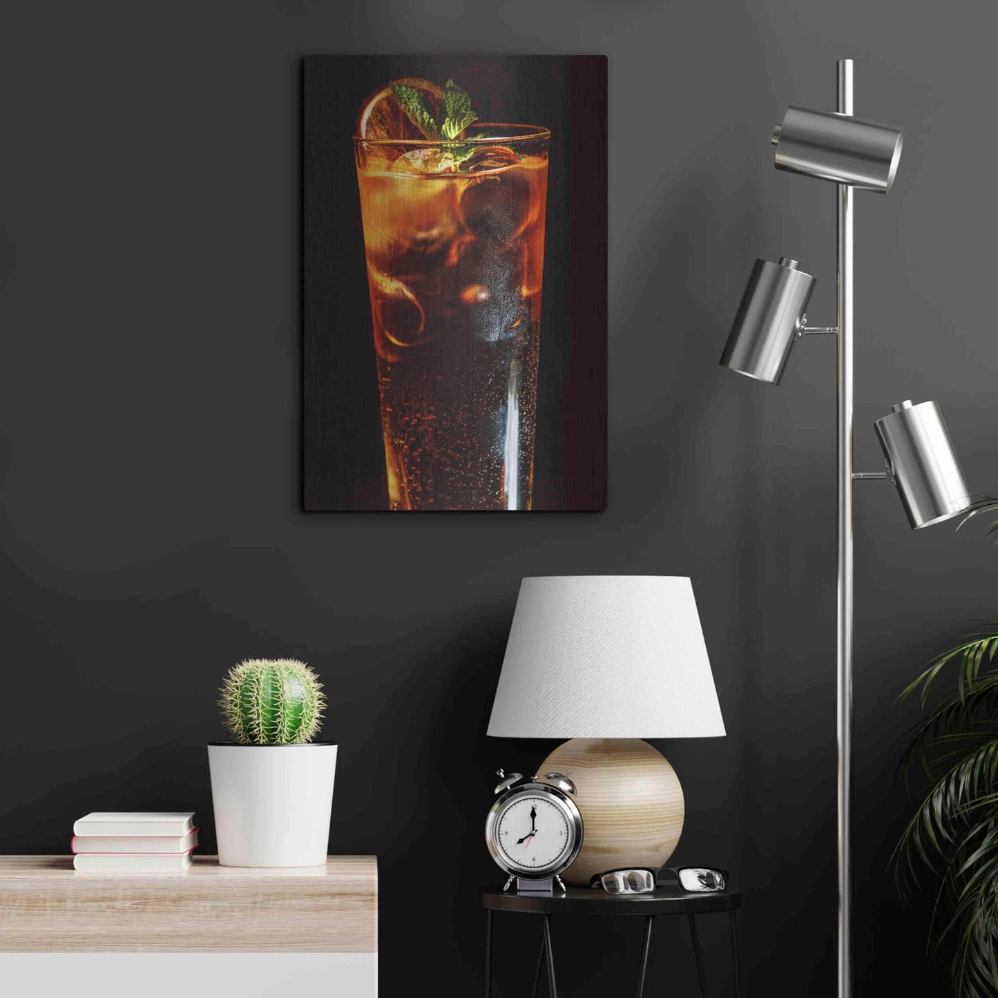 Luxe Metal Art 'Cuba Libre' by Epic Portfolio, Metal Wall Art,16x24