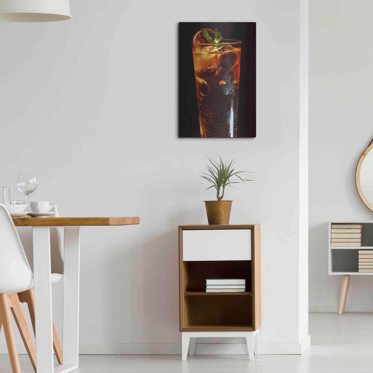 Luxe Metal Art 'Cuba Libre' by Epic Portfolio, Metal Wall Art,16x24