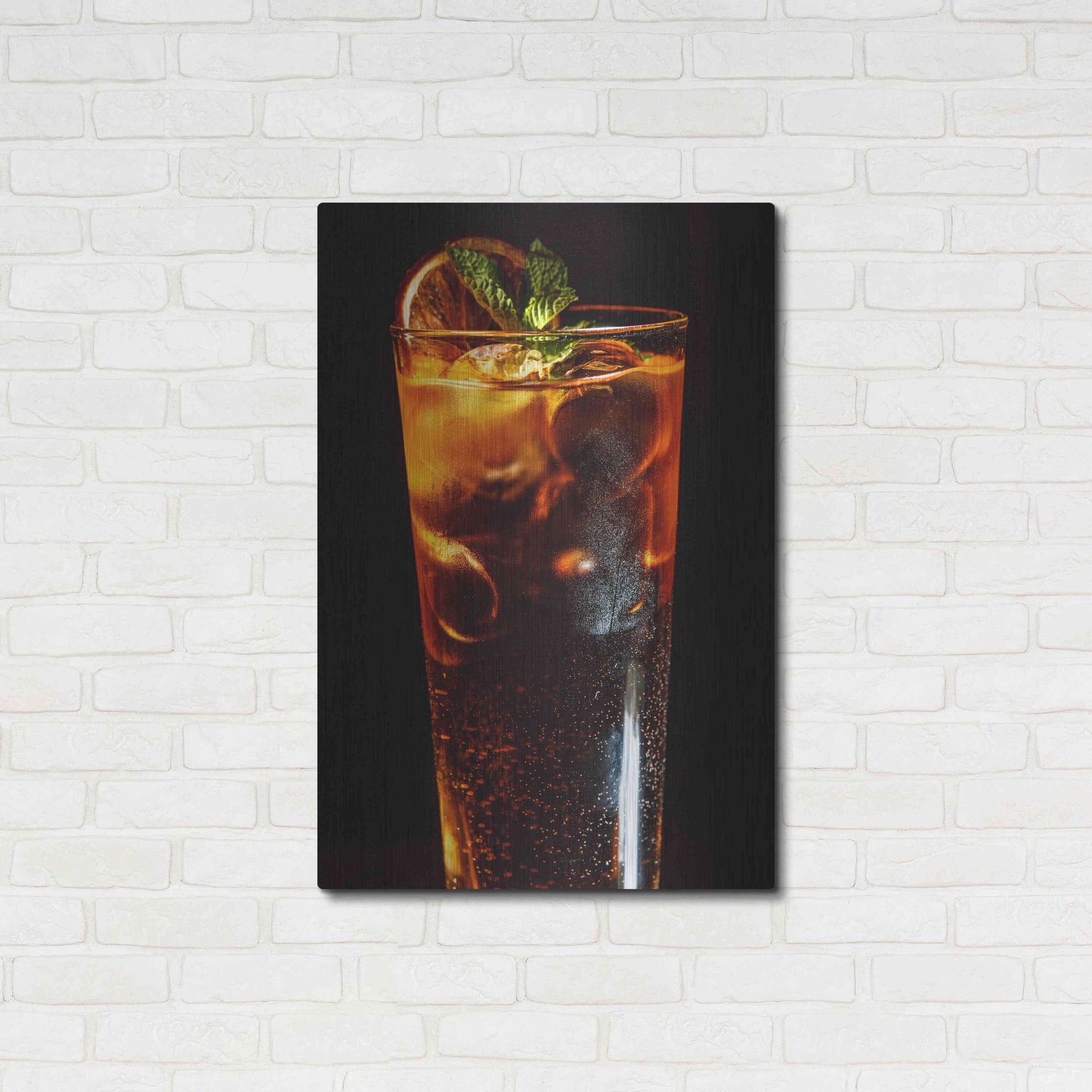 Luxe Metal Art 'Cuba Libre' by Epic Portfolio, Metal Wall Art,24x36