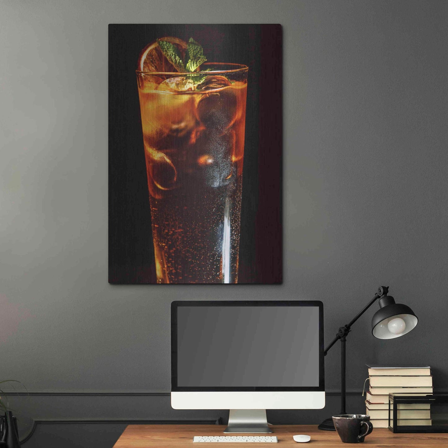 Luxe Metal Art 'Cuba Libre' by Epic Portfolio, Metal Wall Art,24x36