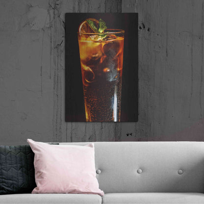 Luxe Metal Art 'Cuba Libre' by Epic Portfolio, Metal Wall Art,24x36