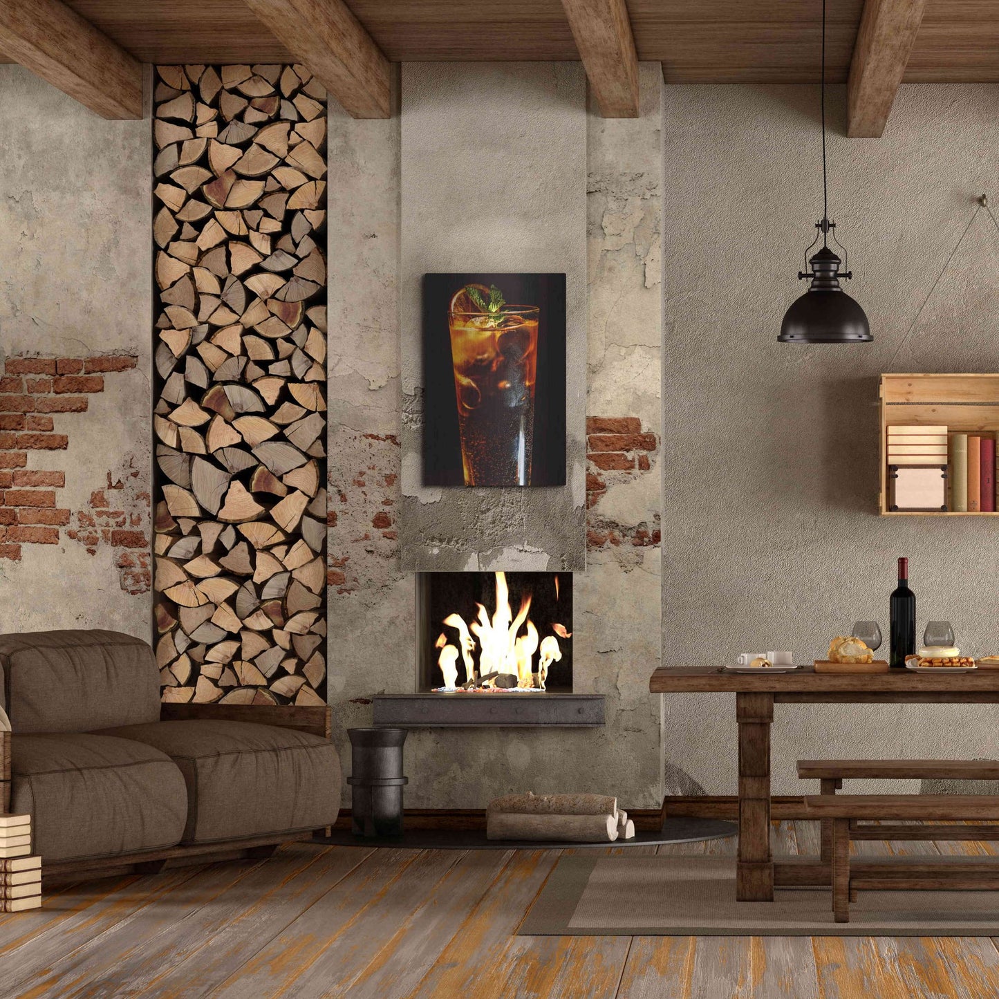 Luxe Metal Art 'Cuba Libre' by Epic Portfolio, Metal Wall Art,24x36