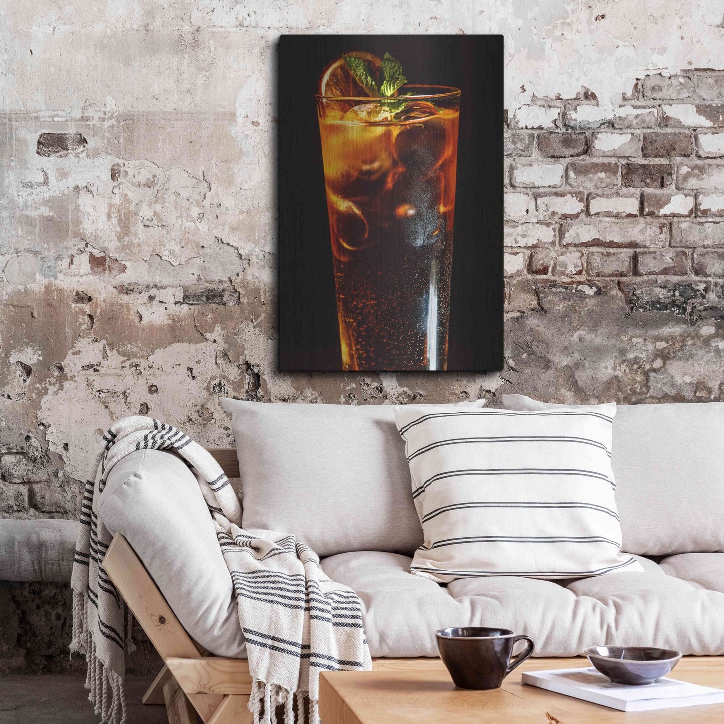 Luxe Metal Art 'Cuba Libre' by Epic Portfolio, Metal Wall Art,24x36
