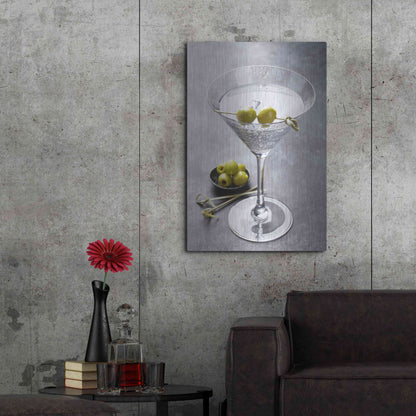 Luxe Metal Art 'Dirty Martini' by Epic Portfolio, Metal Wall Art,24x36