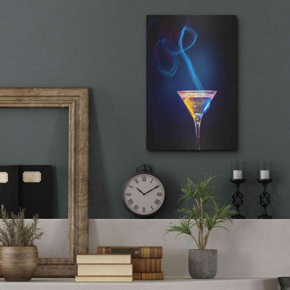 Luxe Metal Art 'Flamming Jesus' by Epic Portfolio, Metal Wall Art,12x16