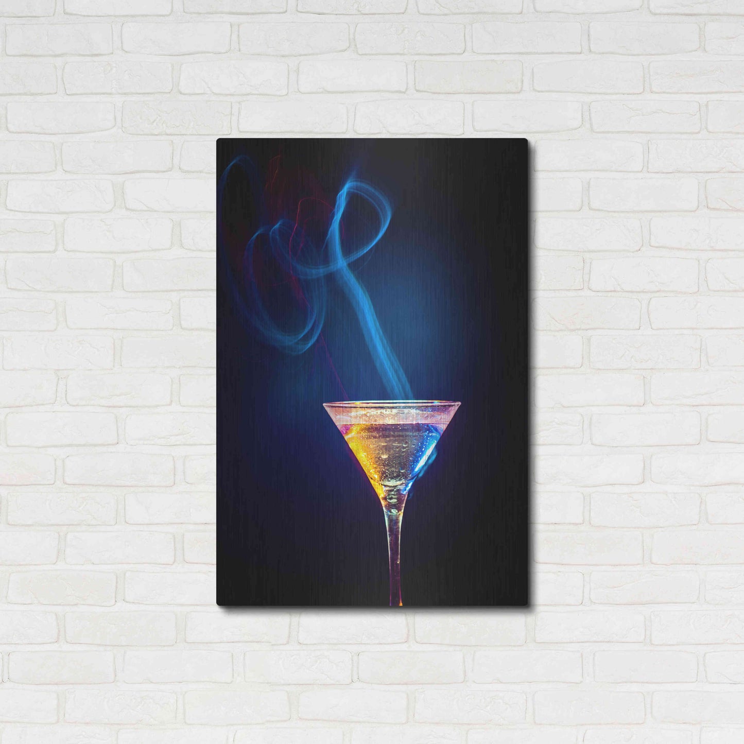 Luxe Metal Art 'Flamming Jesus' by Epic Portfolio, Metal Wall Art,24x36