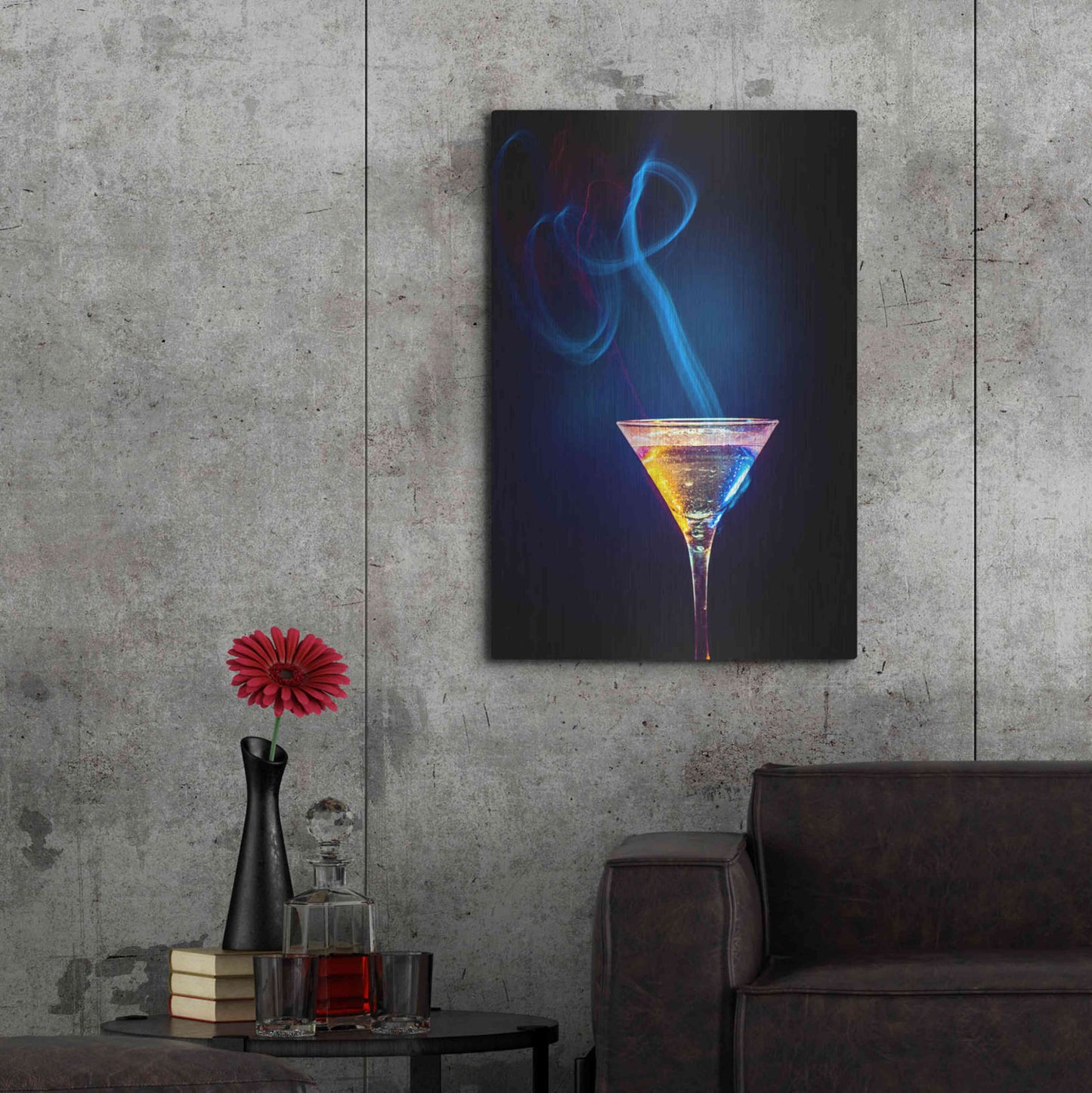 Luxe Metal Art 'Flamming Jesus' by Epic Portfolio, Metal Wall Art,24x36