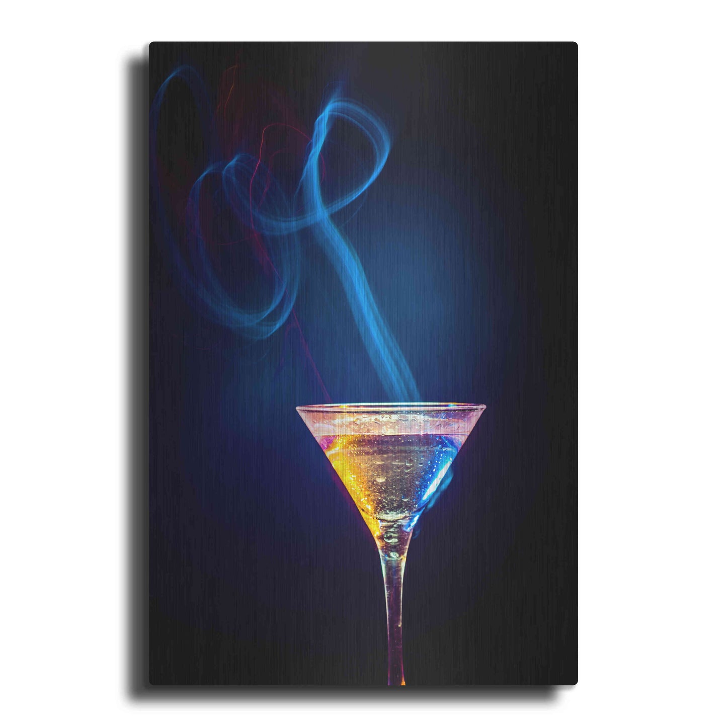 Luxe Metal Art 'Flamming Jesus' by Epic Portfolio, Metal Wall Art