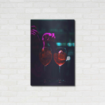 Luxe Metal Art 'Late Nights' by Epic Portfolio, Metal Wall Art,24x36