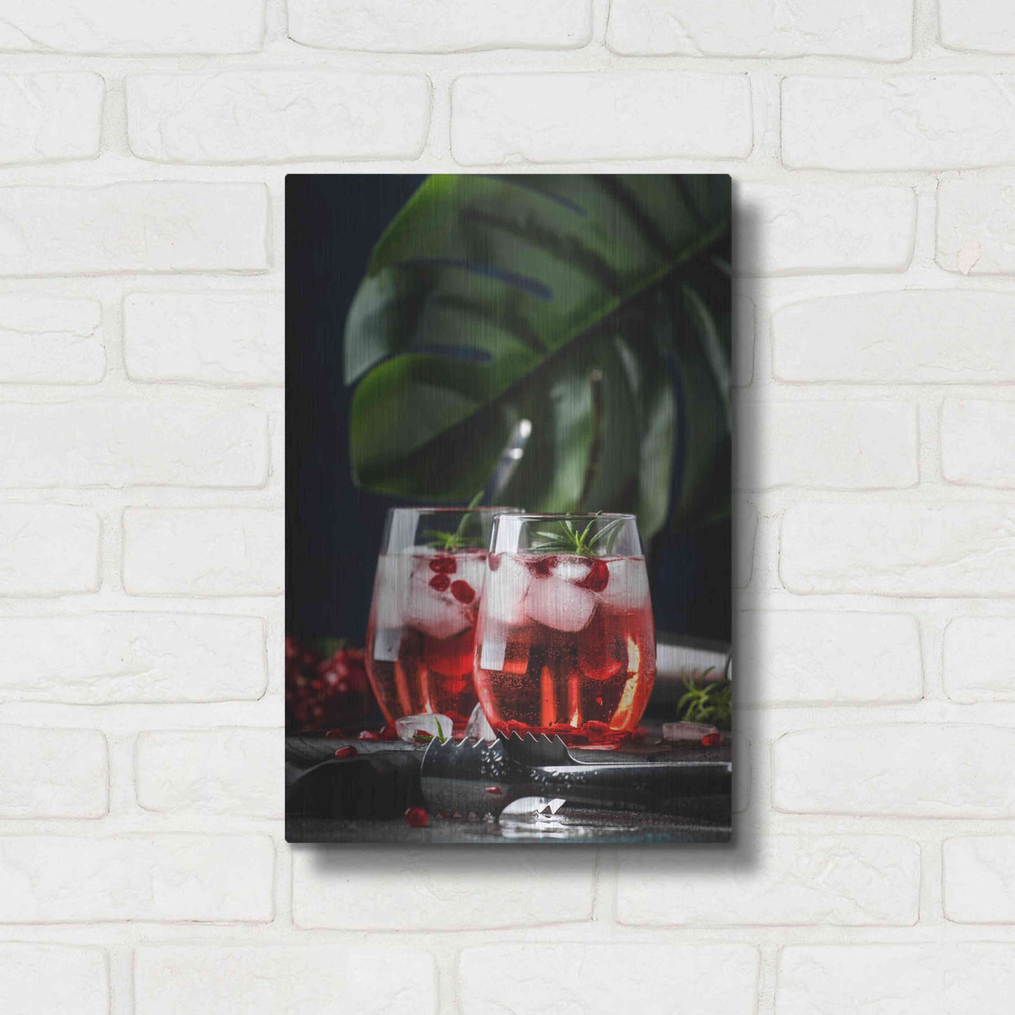 Luxe Metal Art 'Love Potion' by Epic Portfolio, Metal Wall Art,12x16