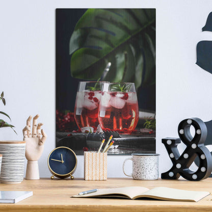 Luxe Metal Art 'Love Potion' by Epic Portfolio, Metal Wall Art,12x16