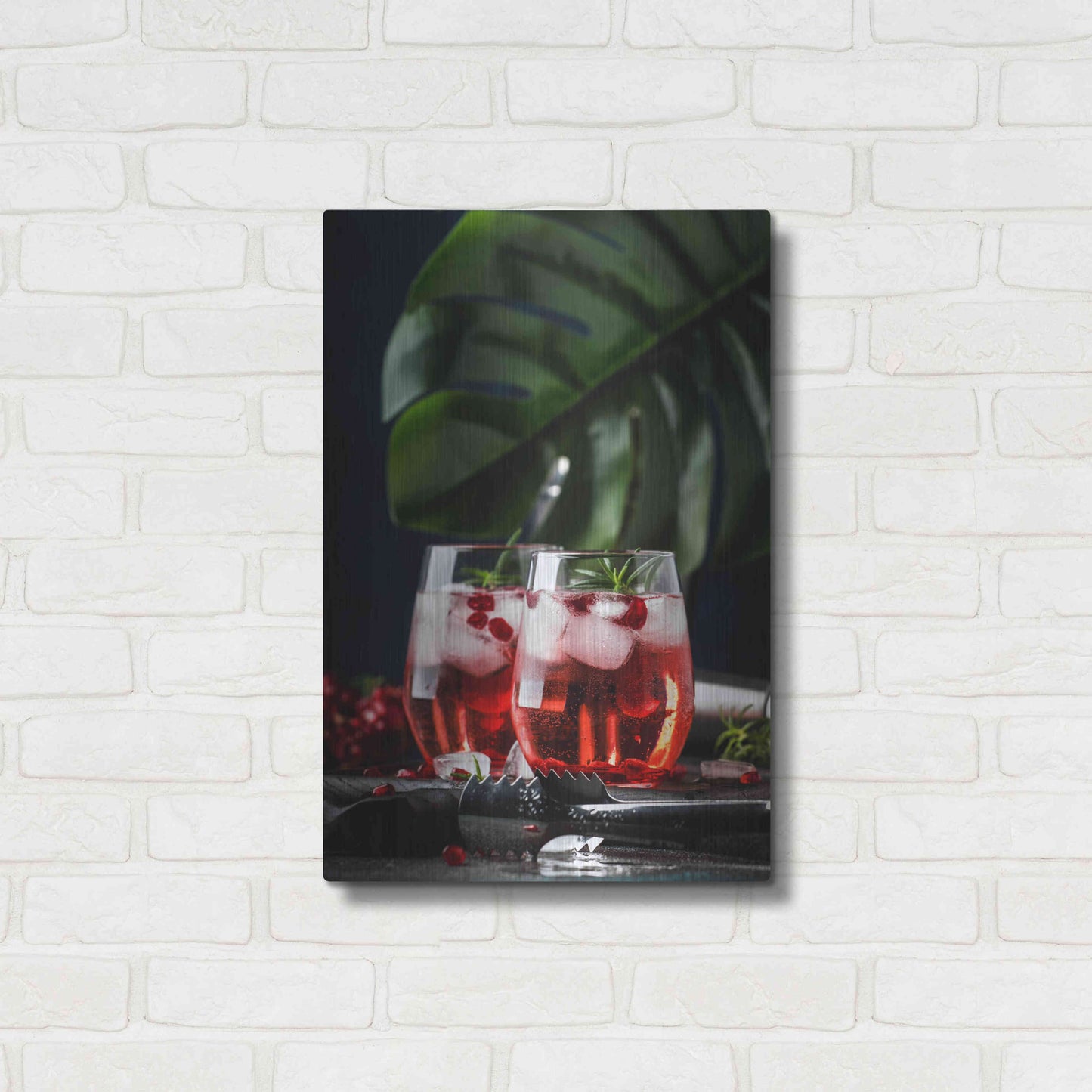 Luxe Metal Art 'Love Potion' by Epic Portfolio, Metal Wall Art,16x24