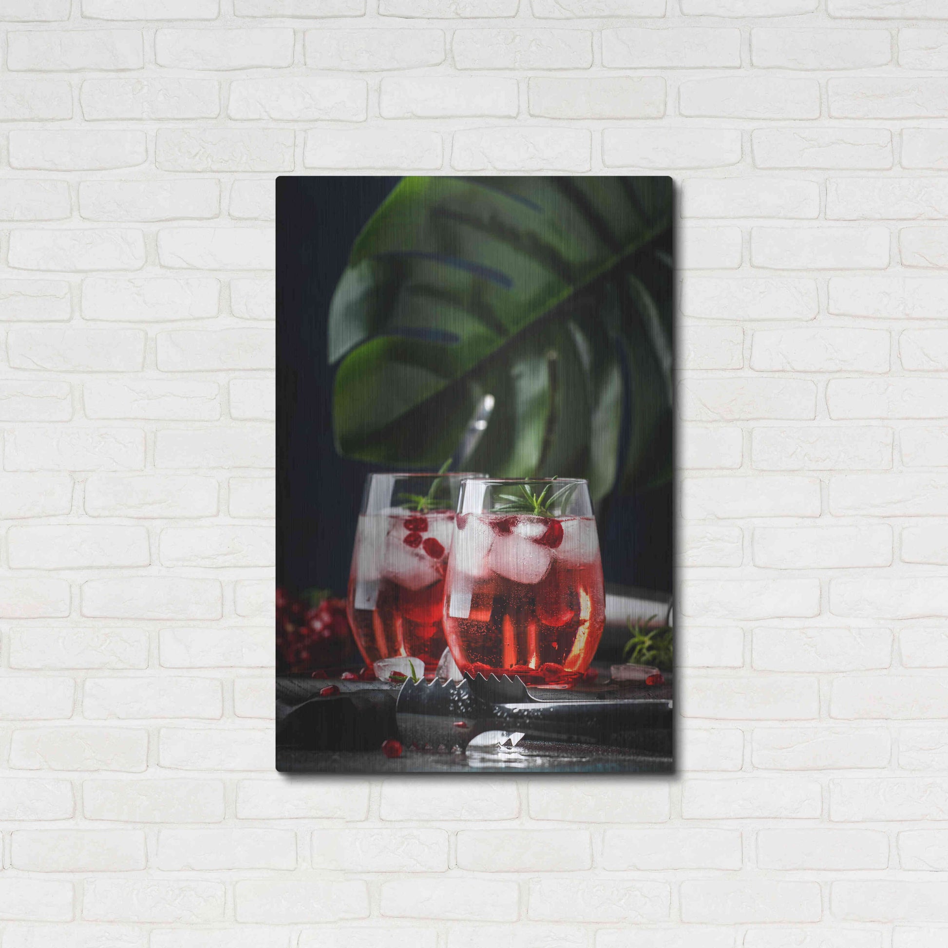 Luxe Metal Art 'Love Potion' by Epic Portfolio, Metal Wall Art,24x36