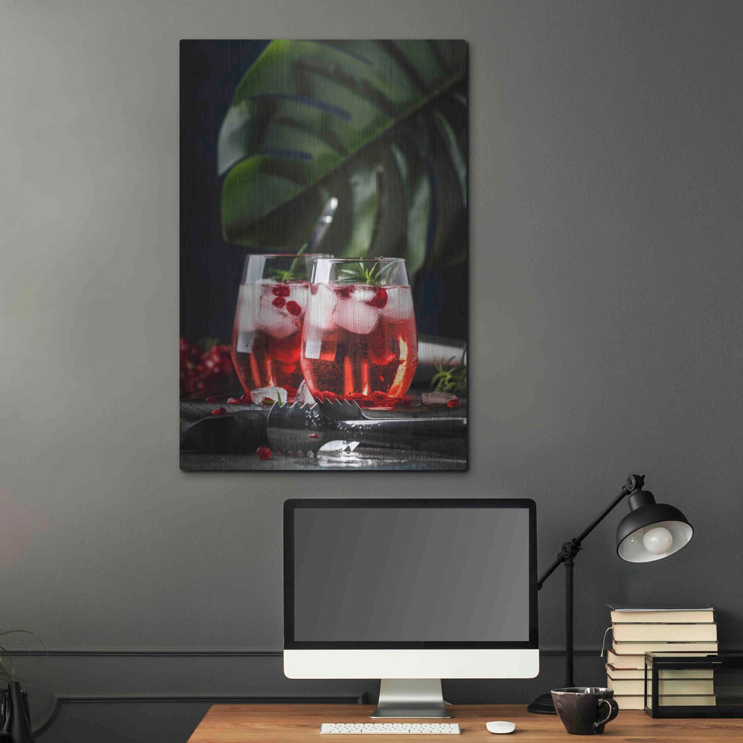 Luxe Metal Art 'Love Potion' by Epic Portfolio, Metal Wall Art,24x36