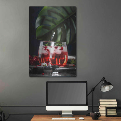 Luxe Metal Art 'Love Potion' by Epic Portfolio, Metal Wall Art,24x36