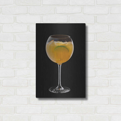 Luxe Metal Art 'Mimosa' by Epic Portfolio, Metal Wall Art,16x24