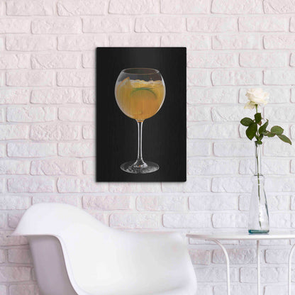 Luxe Metal Art 'Mimosa' by Epic Portfolio, Metal Wall Art,16x24