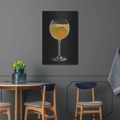 Luxe Metal Art 'Mimosa' by Epic Portfolio, Metal Wall Art,24x36
