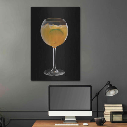 Luxe Metal Art 'Mimosa' by Epic Portfolio, Metal Wall Art,24x36