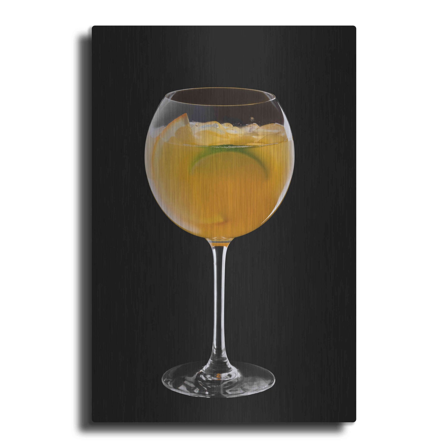 Luxe Metal Art 'Mimosa' by Epic Portfolio, Metal Wall Art