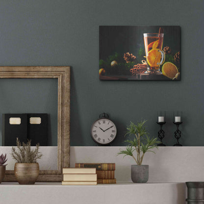 Luxe Metal Art 'Old Fashioned' by Epic Portfolio, Metal Wall Art,16x12