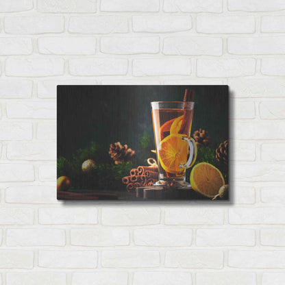 Luxe Metal Art 'Old Fashioned' by Epic Portfolio, Metal Wall Art,24x16