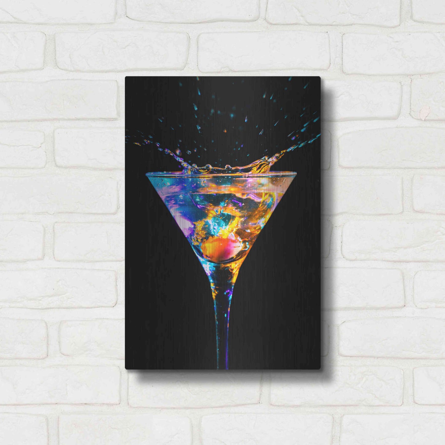 Luxe Metal Art 'Out of a Dream' by Epic Portfolio, Metal Wall Art,12x16