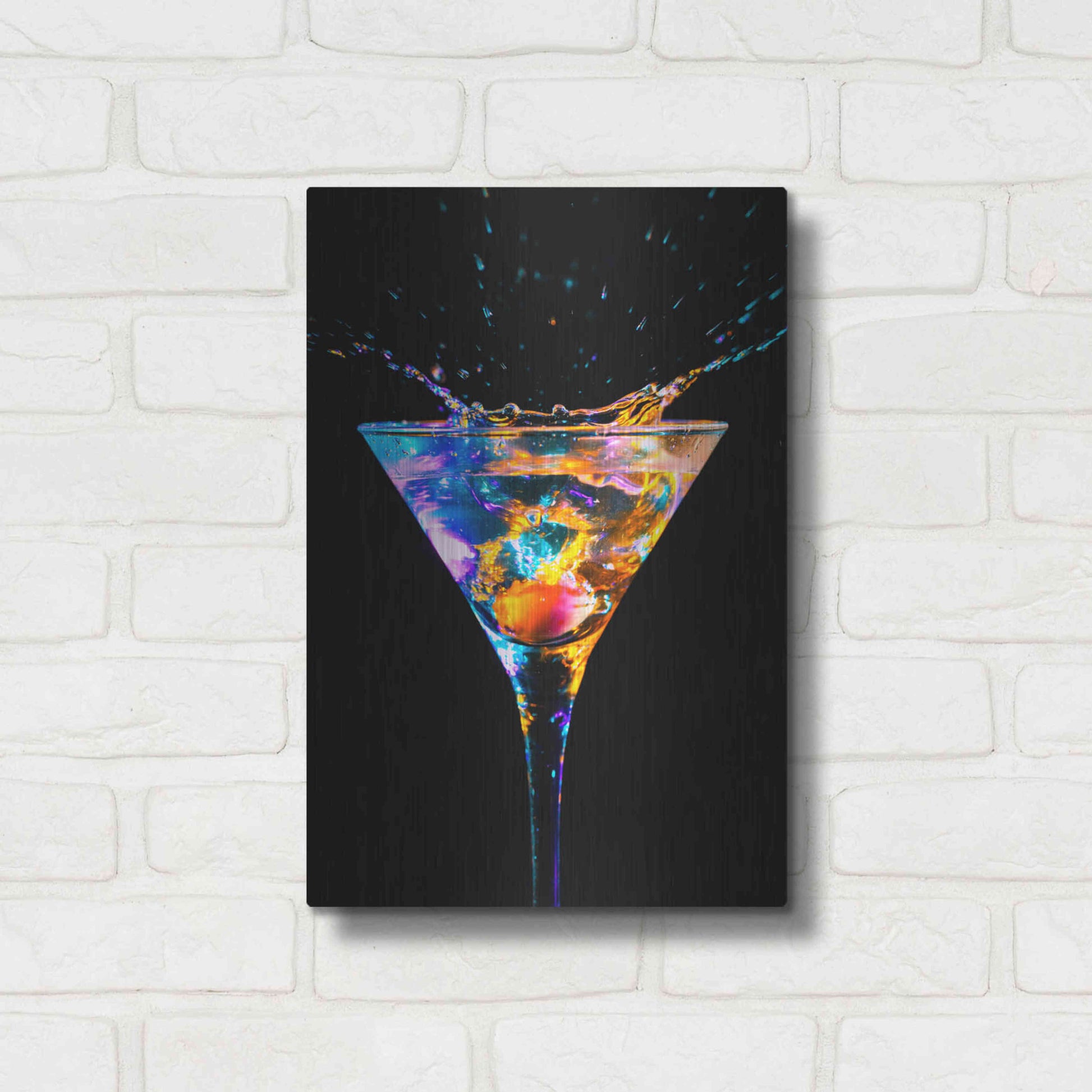Luxe Metal Art 'Out of a Dream' by Epic Portfolio, Metal Wall Art,12x16