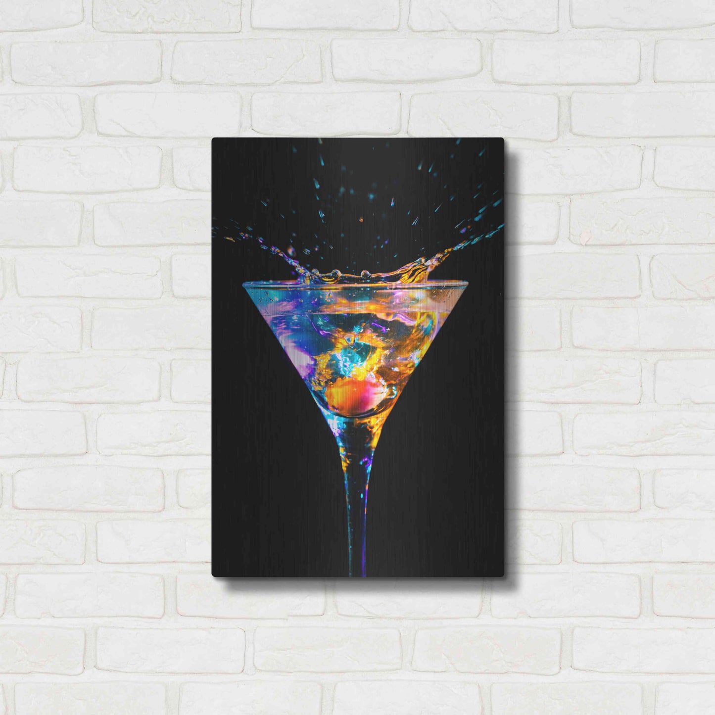 Luxe Metal Art 'Out of a Dream' by Epic Portfolio, Metal Wall Art,16x24