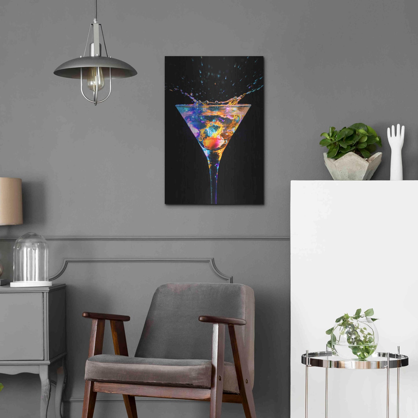 Luxe Metal Art 'Out of a Dream' by Epic Portfolio, Metal Wall Art,16x24