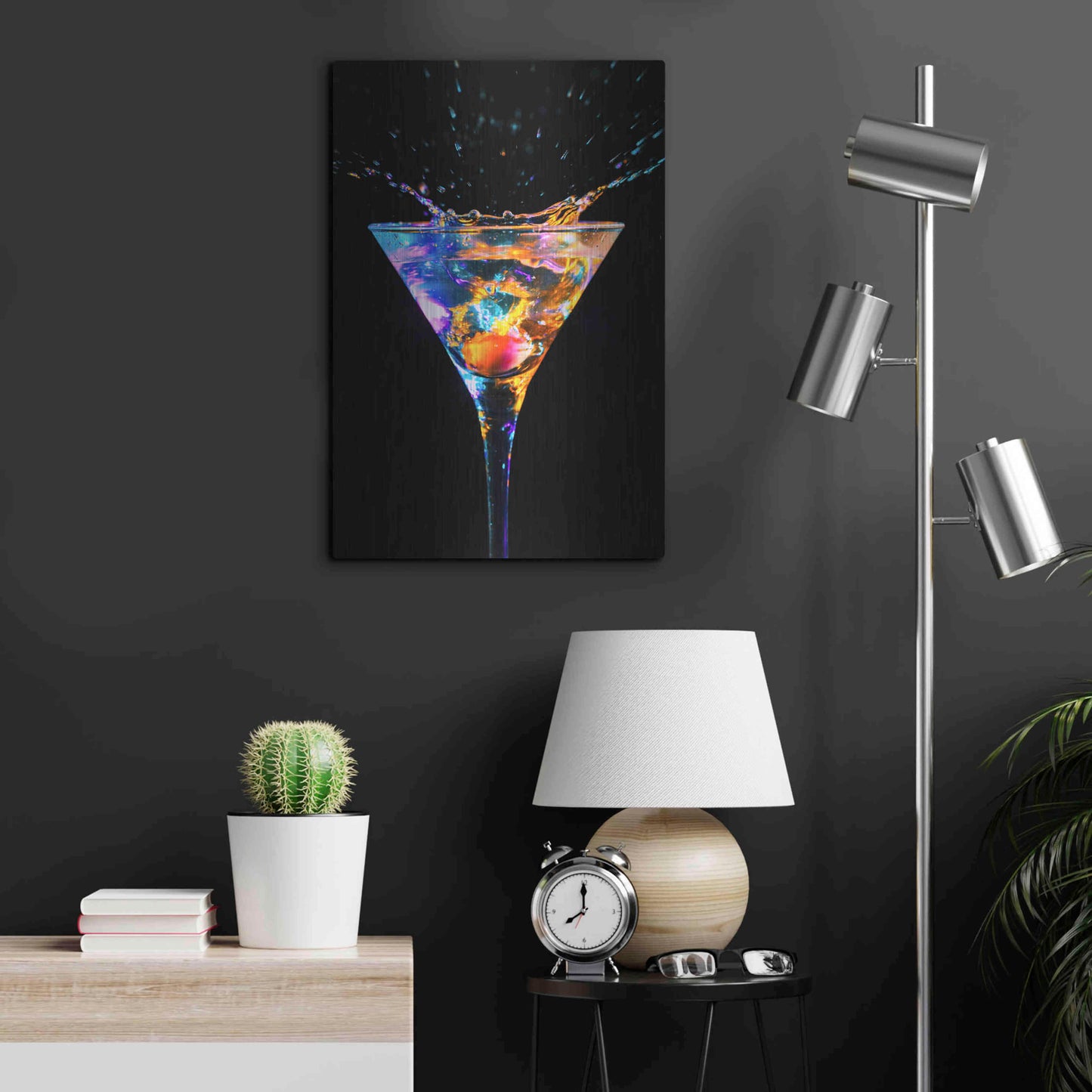 Luxe Metal Art 'Out of a Dream' by Epic Portfolio, Metal Wall Art,16x24