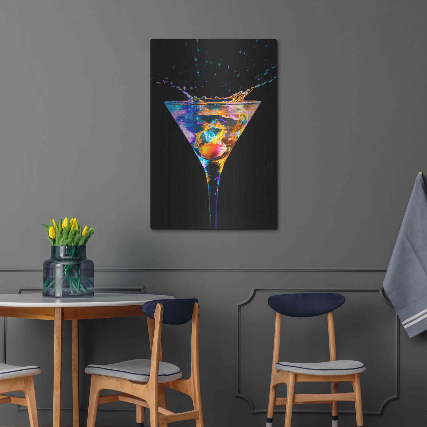 Luxe Metal Art 'Out of a Dream' by Epic Portfolio, Metal Wall Art,24x36