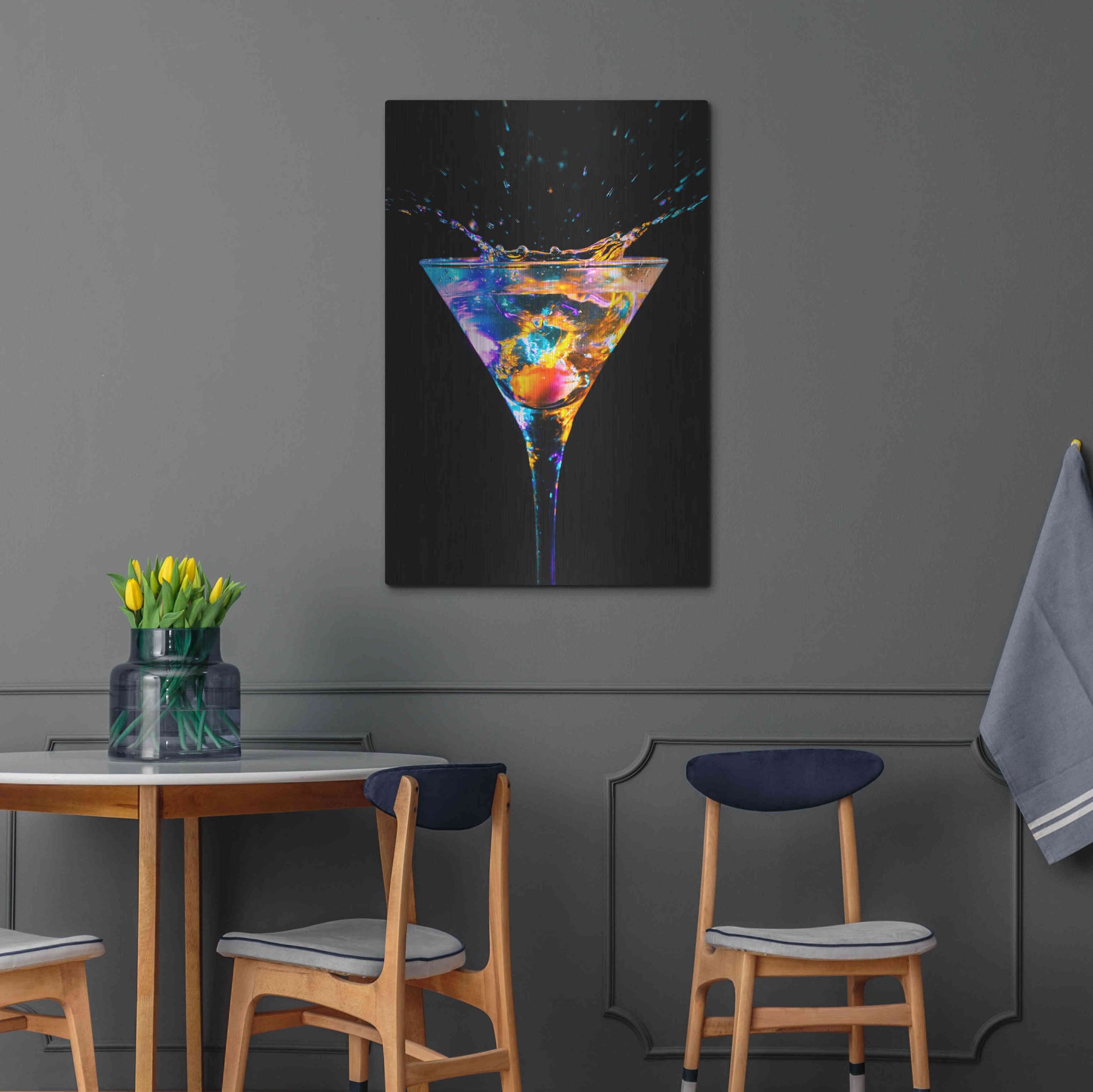 Luxe Metal Art 'Out of a Dream' by Epic Portfolio, Metal Wall Art,24x36